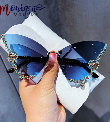 Diamond Butterfly Sunglasses